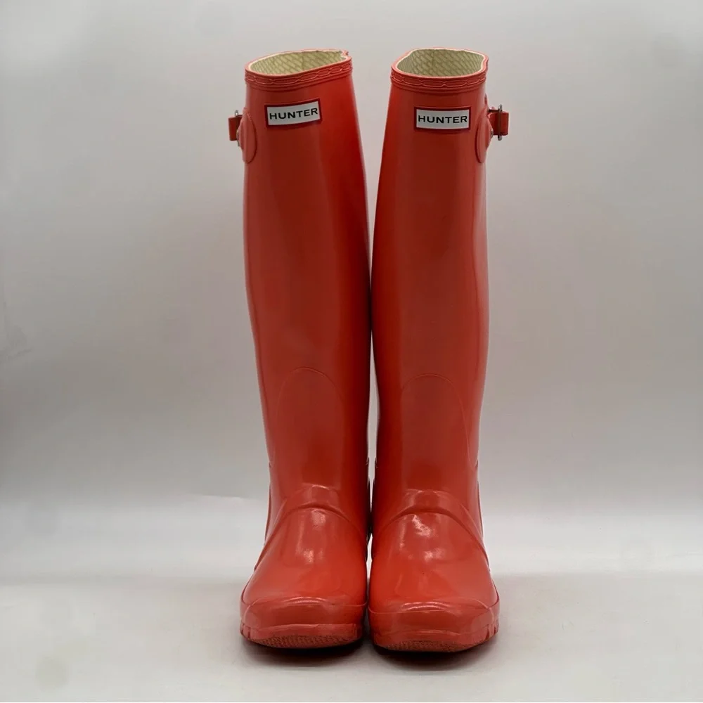 Hunter Original Gloss Boots. Size 9